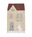 House children's rug 150x100 cm