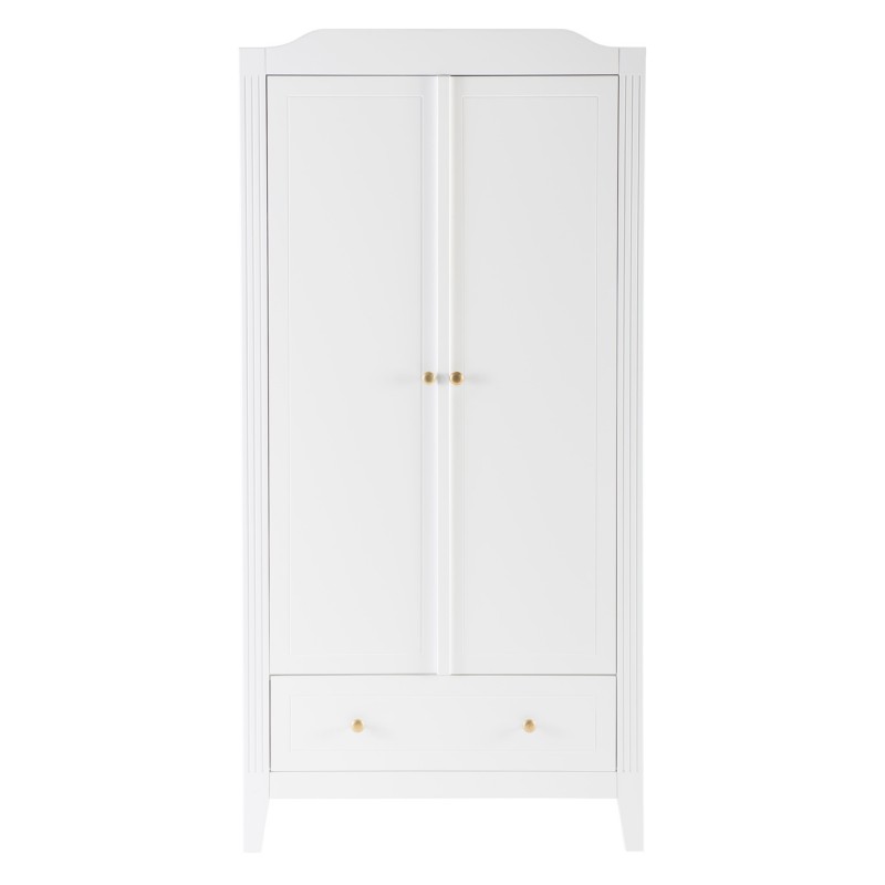 Soul armoire 2 portes 1 tiroir 184x90x51cm