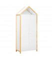 Armario 2 puertas Snow 204,5x86x41,2xcm