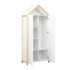 Snow 2 doors wardrobe 204,5x86x41,2xcm