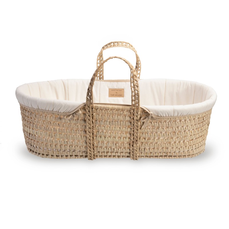 Bassinet palm beige Sora 24x28x75cm