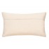 Coussin coton beige Slinky 30x50x15cm