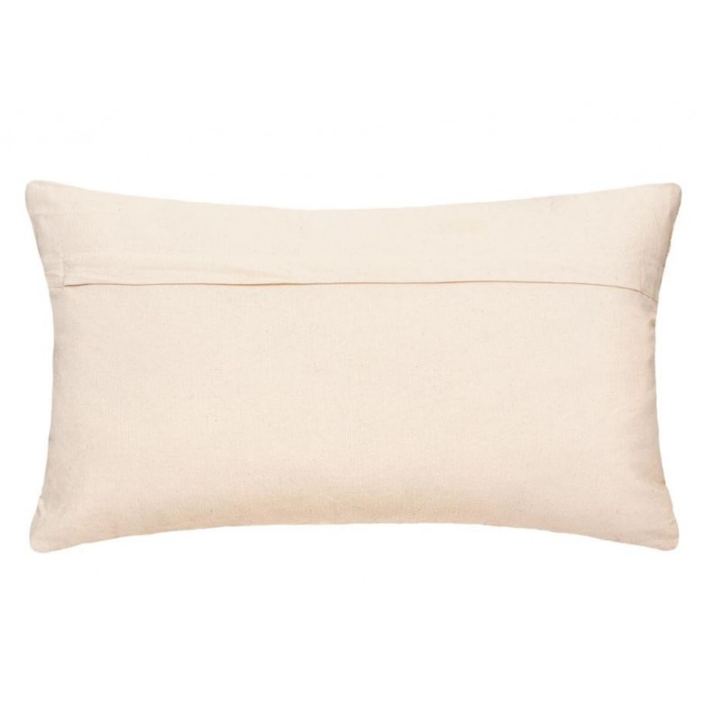 Coussin coton beige Slinky 30x50x15cm