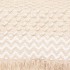 Coussin coton beige Slinky 30x50x15cm