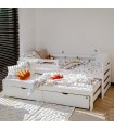 Bed with pull out bed wood Toy 77.5x208x97cm