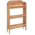 Regal bibliothek Holz braun Robin 100x58,5x18,5cm