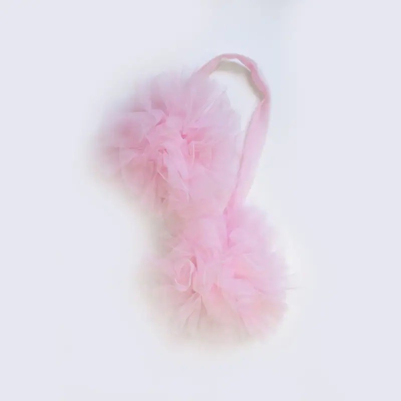 Tulle pom poms 20cm diameter x 120cm long