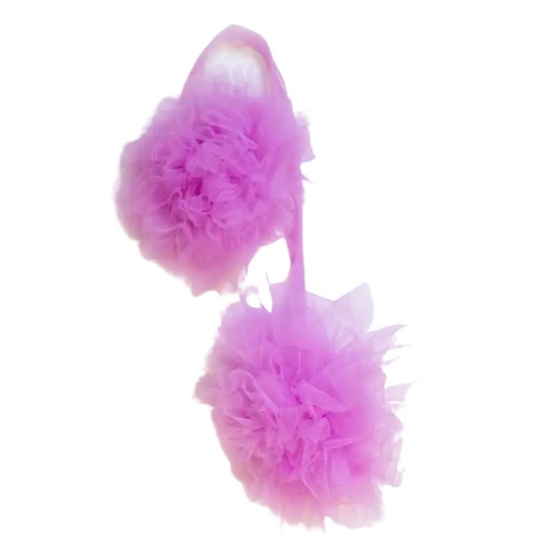 Tulle pom poms 20cm diameter x 120cm long