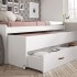 Compact bed 105 white with two beds + 2 drawers Aurora 105x200cm