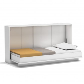 Folding bed white Kristoff 90x200cm