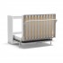 Folding bed white Hans 150x200cm