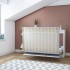 Folding bed white Hans 150x200cm