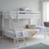 Wooden triple bunk bed Peter 135 cm