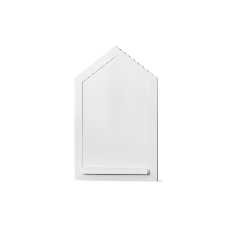 Tableau blanche petite maison Gia 115x72x8.8cm