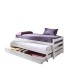 Cama nido triple madera Pepa 90x200 cm