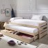 Cama nido triple madera Pepa 90x200 cm