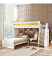 Gia bunk bed with storage 182,7x252x107,8 cm