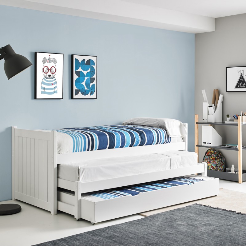 Baloo trundle bed compact 90x200 cm