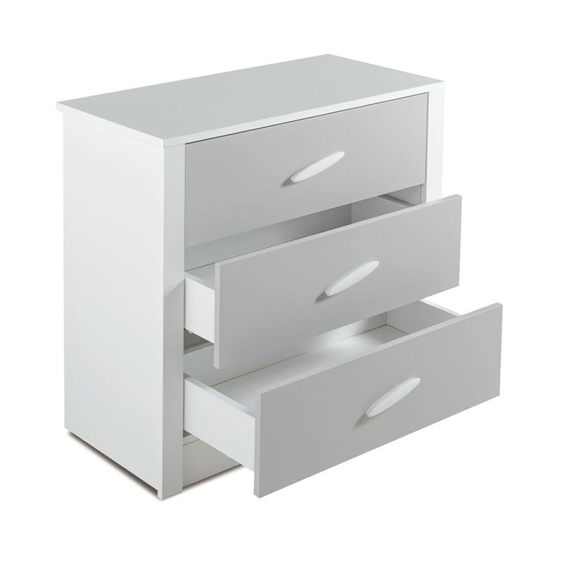 Chest of drawers gray Iris 84x85x42cm