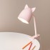 Clamp lamp pink Cat 38x10x13 cm