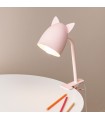 Clamp lamp pink Cat 38x10x13 cm