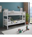 Letto a castello per bambini bianco Aventura  90x190cm