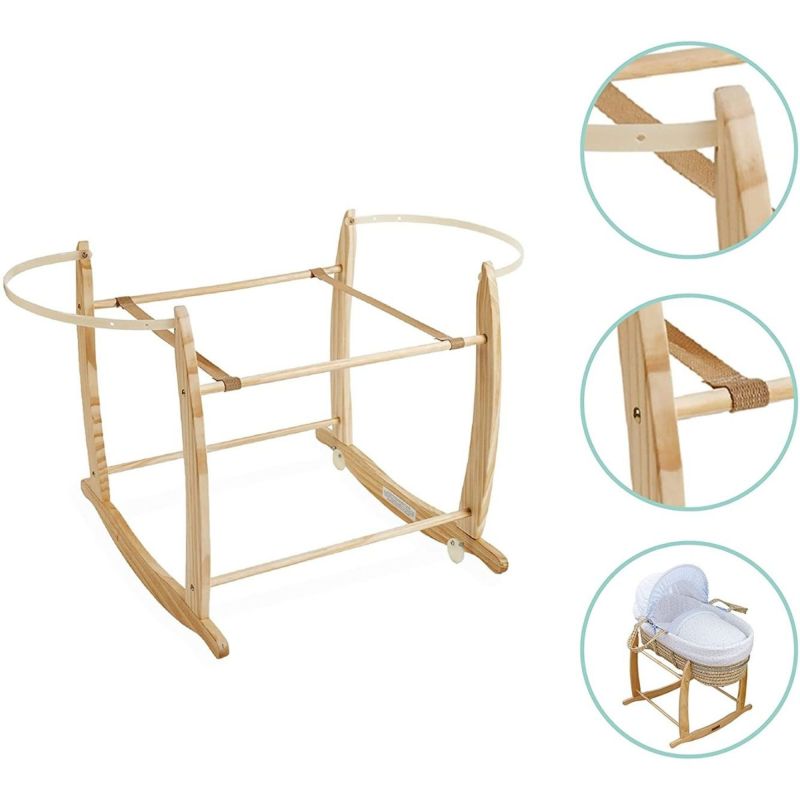 Legs for rocking bassinet wooden Buster 60x30/33.5x70/83.5cm