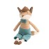 Peluche renard marron Nick Wilde 43x8x20cm