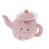 Stuffed tea Mrs. Potts pink 18x22x13cm