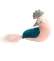 Peluche pavo real rosa Zelda 40x10x27cm