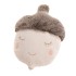 Peluche sous la forme d’un gland rose Lis 25x34x10cm