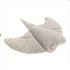 Peluche mantarraya gris 53x10x47 cm