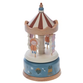 Carrousel des oursons bleus Gaston 21x11x11 cm