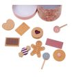 Box game of cookies pink Zoe 11x13x11 cm