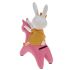 Piggy bank bunny pink Mia 11x17x6 cm