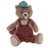 Peluche castor bege Victor 40x15x20 cm