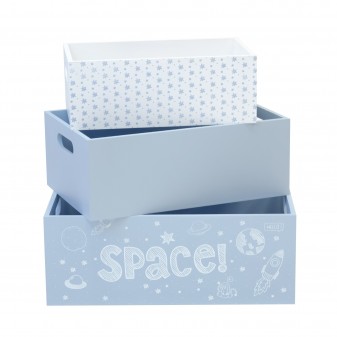easybuy-eu Boîte de rangement jouets de cube Toile Organisateur pliable  pour enfants, Caisses de rangement - 28x28x28,Baleine